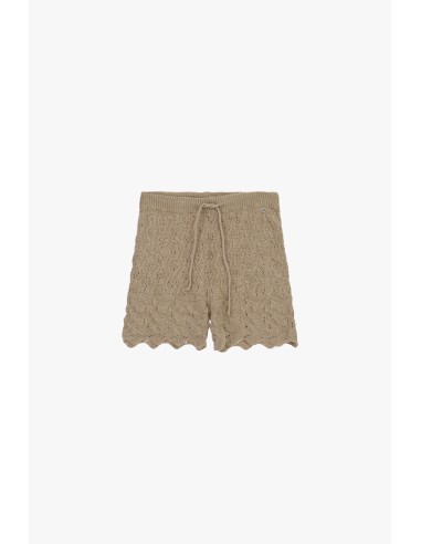 Regular-fit gebreide shorts met trekkoord Please