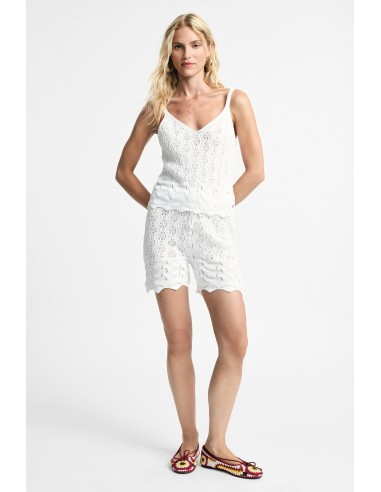 Short regular fit en maille avec cordon Please