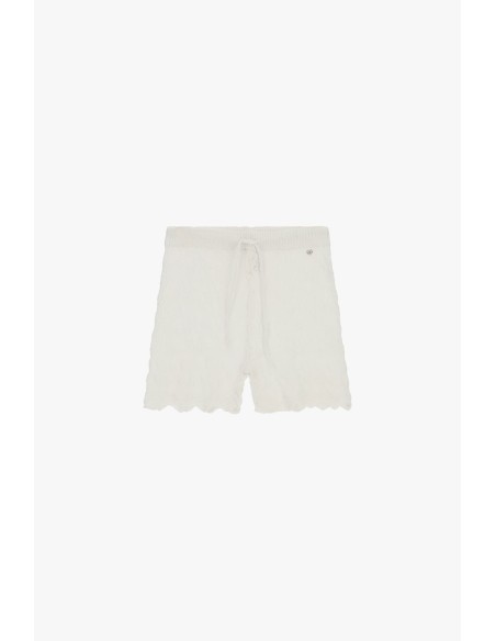 Short regular fit en maille avec cordon Please