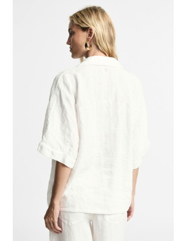 Blouse ample à manches courtes avec col classique s'il vous plaît