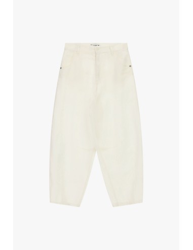 Pantalon palazzo taille haute à coupe cropped Please