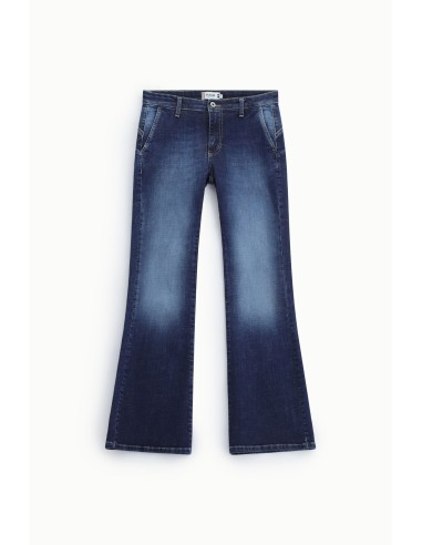 Jeans met voorzakken en ritssluiting aub