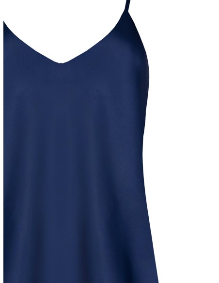 Top Fluide Cintré En Satin Rinascimento
