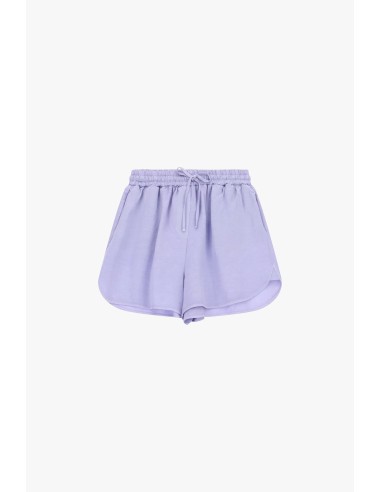 Short regular fit avec bord arrondi et taille élastiquée Dixie