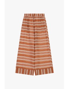 Gestreepte palazzobroek met elastische taille, alstublieft 2