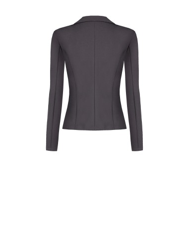 Veste blazer cintrée en crêpe scuba Rinascimento