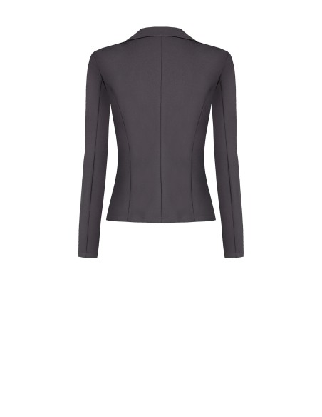 Veste blazer cintrée en crêpe scuba Rinascimento