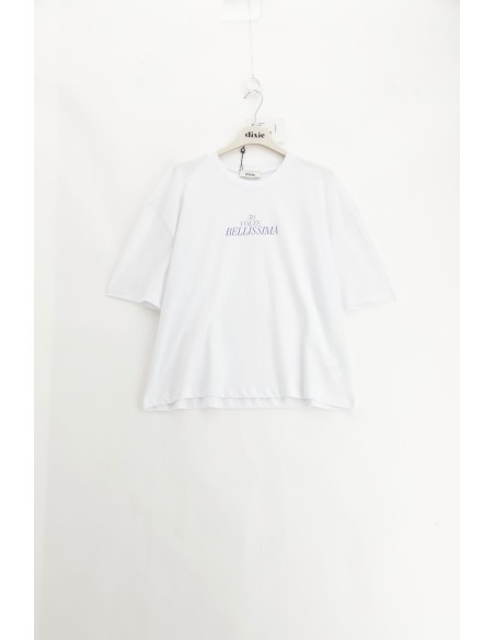 T-shirt à imprimé frontal, coupe décontractée Dixie