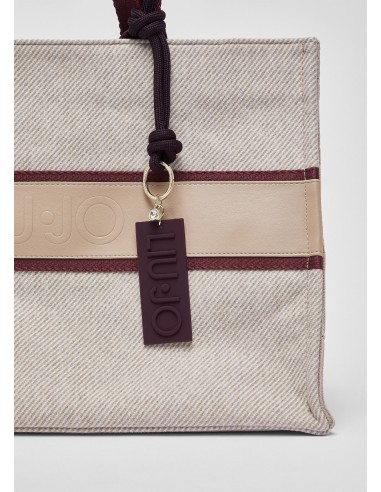 Grand sac cabas en tissu Liu Jo