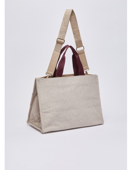 Grote tote-bag van stof van Liu Jo