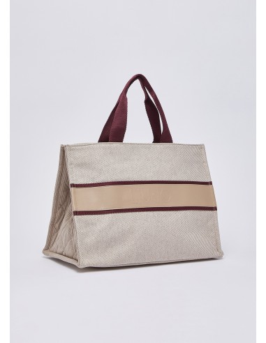 Grand sac cabas en tissu Liu Jo
