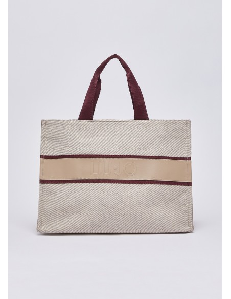 Grote tote-bag van stof van Liu Jo