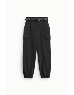 Pantalon de jogging taille haute avec poches cargo Dixie 2