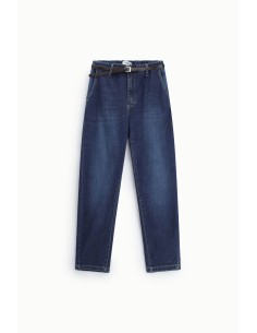 Jean tapered à taille élastiquée Please