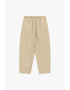 Pantalon cropped à taille élastiquée et poches s'il vous plaît 2