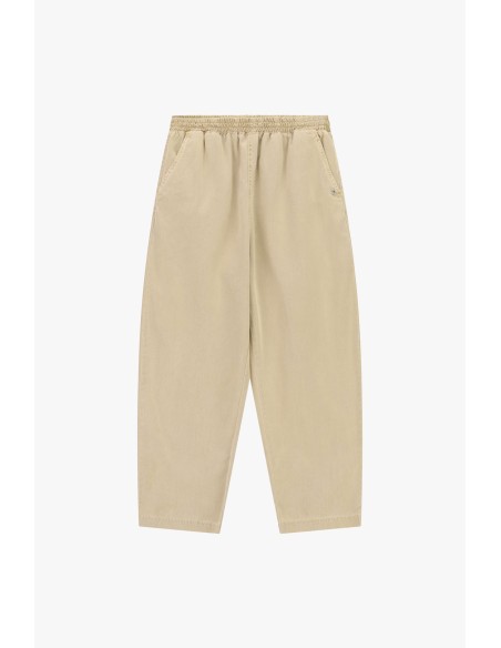 Pantalon cropped à taille élastiquée et poches s'il vous plaît