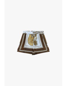 Dixie fantasie hotpants met elastische taille 2