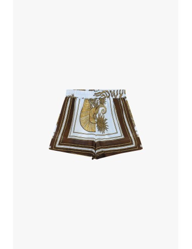 Dixie fantasie hotpants met elastische taille
