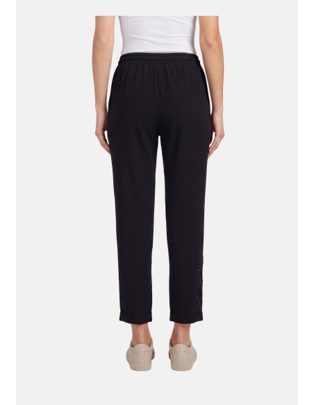 Pantalon avec liseré à paillettes Liu Jo