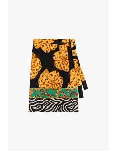 Korte rok met bloemen- en dierenprint van Dixie 2