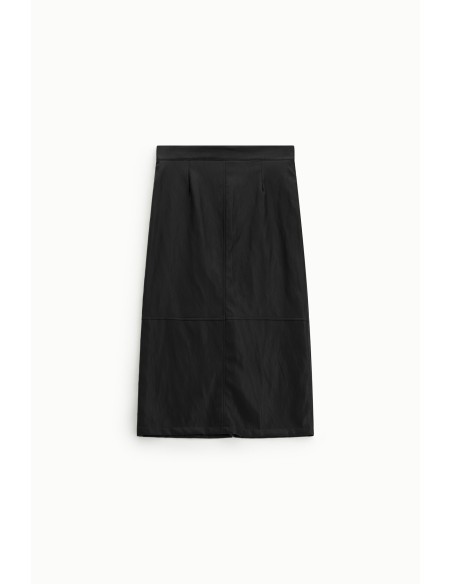 Jupe crayon midi avec coutures apparentes Dixie