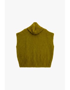 Pull sans manches à col roulé, coupe ample, Dixie 2
