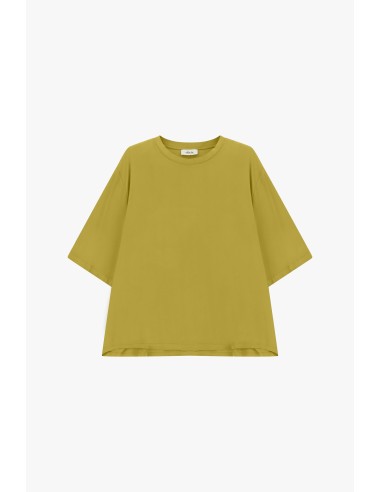 Dixie T-shirt met wijde mouwen en boxy pasvorm