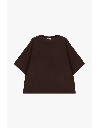 Dixie T-shirt met wijde mouwen en boxy pasvorm