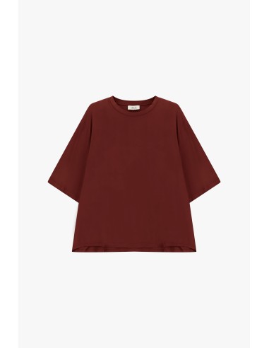 Dixie T-shirt met wijde mouwen en boxy pasvorm