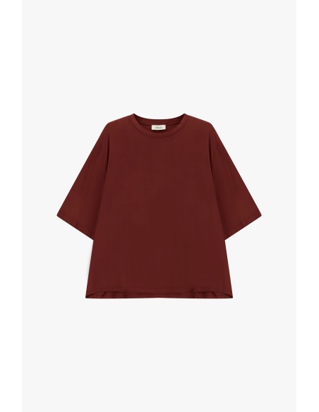 T-shirt à manches amples et coupe boxy Dixie