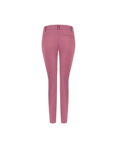 Pantalon droit en tissu technique avec bouton logo Rinascimento
