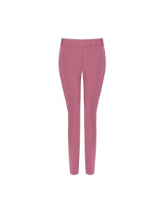 Pantalon droit en tissu technique avec bouton logo Rinascimento