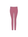 Pantalon droit en tissu technique avec bouton logo Rinascimento
