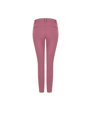 Pantalon skinny en scuba crêpe avec bouton assorti Rinascimento