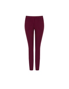 Pantalon skinny en scuba crêpe avec bouton assorti Rinascimento