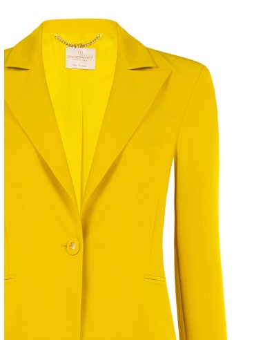 Veste blazer cintrée en tissu technique Rinascimento