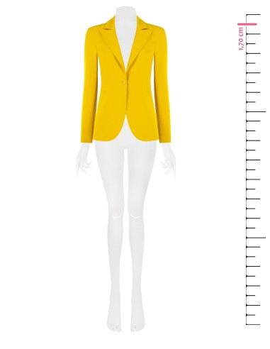 Veste blazer cintrée en tissu technique Rinascimento