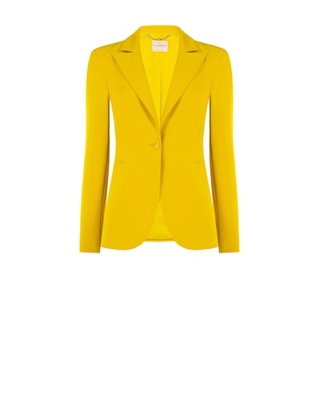 Veste blazer cintrée en tissu technique Rinascimento