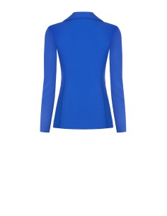 Veste blazer cintrée en scuba crêpe avec boutons assortis Rinascimento 2