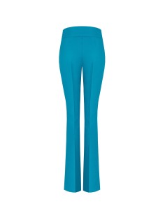 Pantalon évasé en tissu technique avec bande à la taille Rinascimento 2