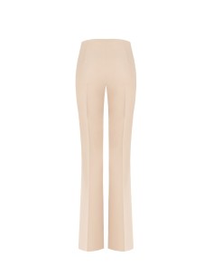 Pantalon évasé en tissu technique avec fermeture éclair latérale Rinascimento 2