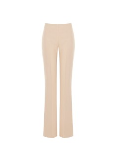Pantalon évasé en tissu technique avec fermeture éclair latérale Rinascimento