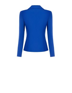 Korte getailleerde blazer van technische stof van Rinascimento 2