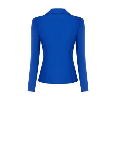 Veste blazer courte cintrée en tissu technique Rinascimento