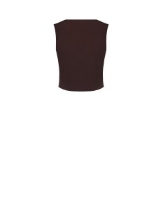 Gilet court en tissu technique avec boutons logo Rinascimento 2