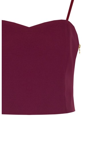 Bandeau-croptop van technische stof van Rinascimento