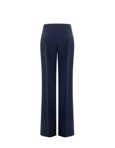 Pantalon palazzo en tissu technique avec bouton et fermeture éclair dissimulés Rinascimento 2