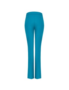Pantalon évasé en scuba crêpe avec bande à la taille Rinascimento 2