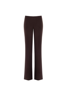 Rechte broek van scuba-crêpe met elastische taille – Rinascimento