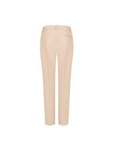 Pantalon cigarette en scuba crêpe avec bouton assorti Rinascimento 2